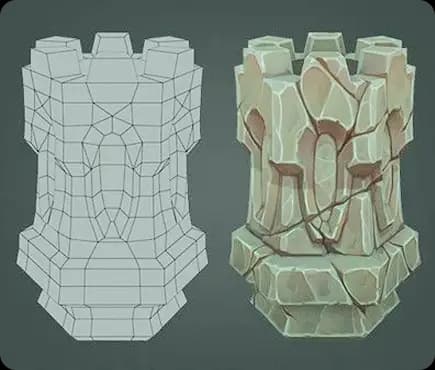 3D product visualization with detailed textures