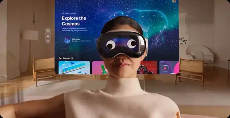 Spatial computing first image